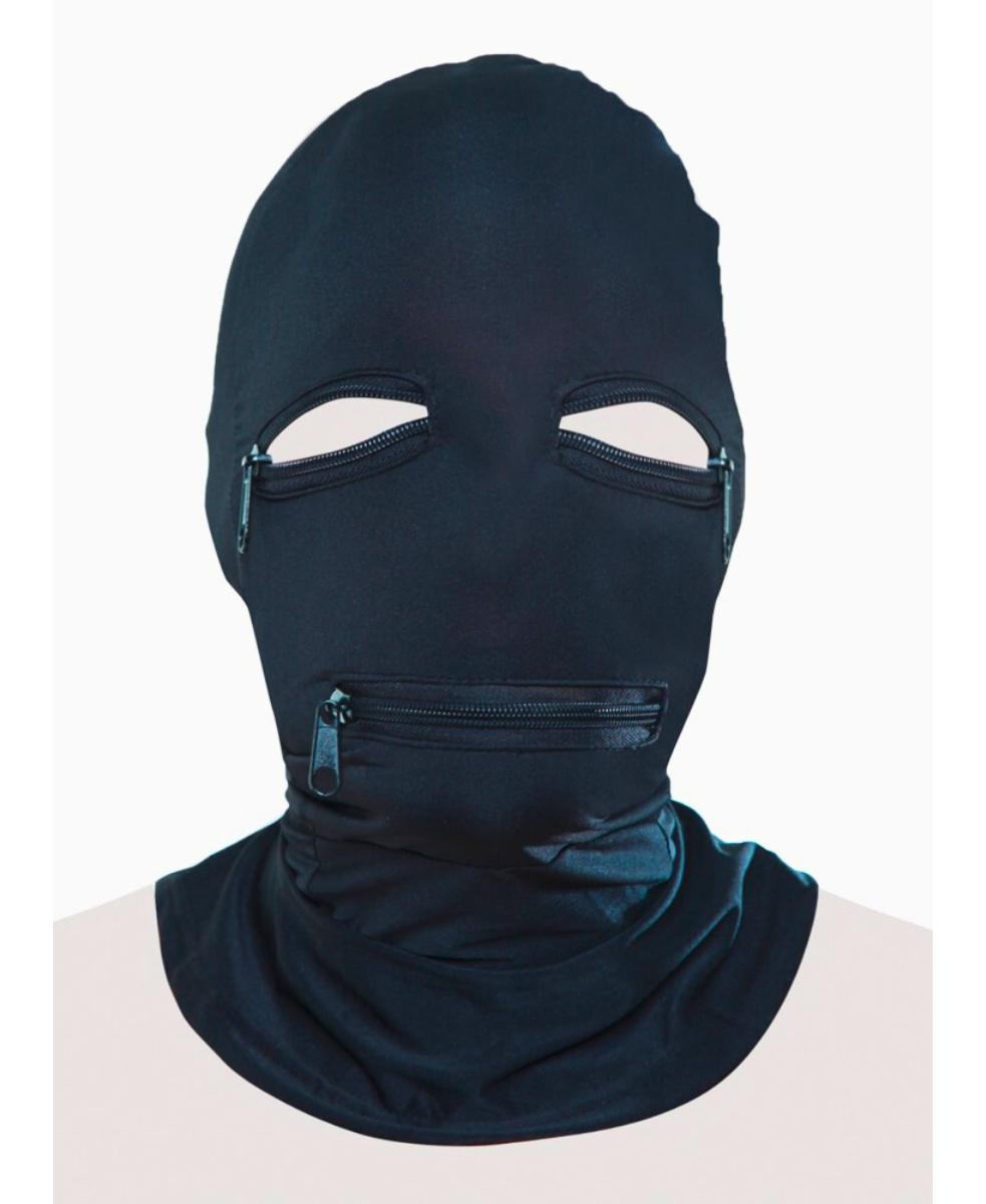 Masque intégral à fermetures éclair – Jeu de rôle et sensations
