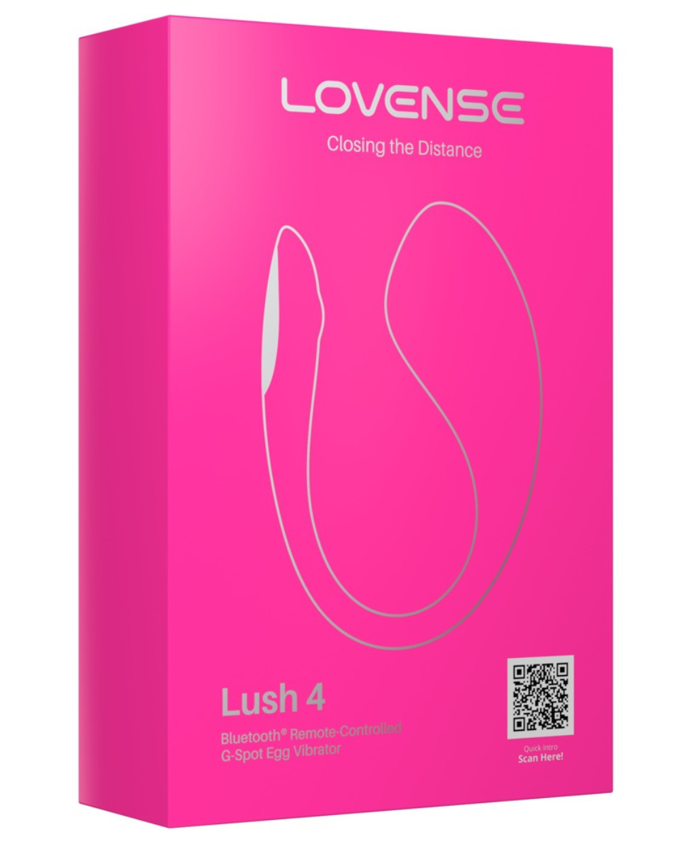 Lovense Lush 4 – Œuf vibrant connecté avec application