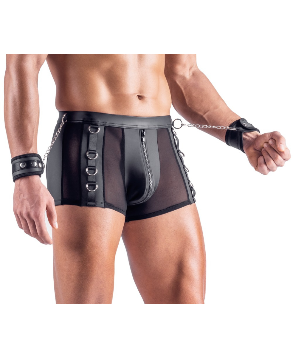 Svenjoyment Bondage – Boxer ouvert avec menottes