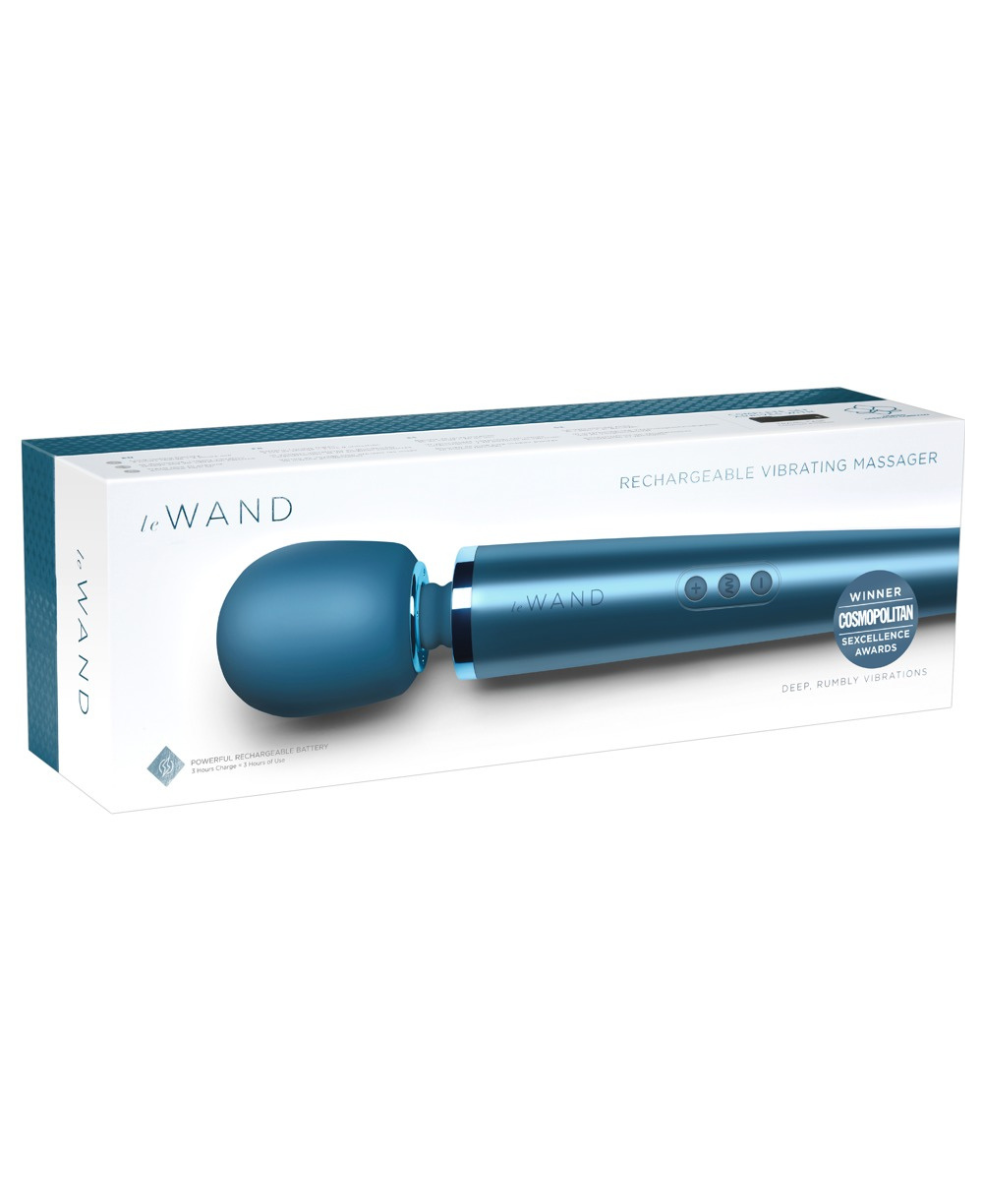 Wand rechargeable vibrant – tête large & puissance modulable