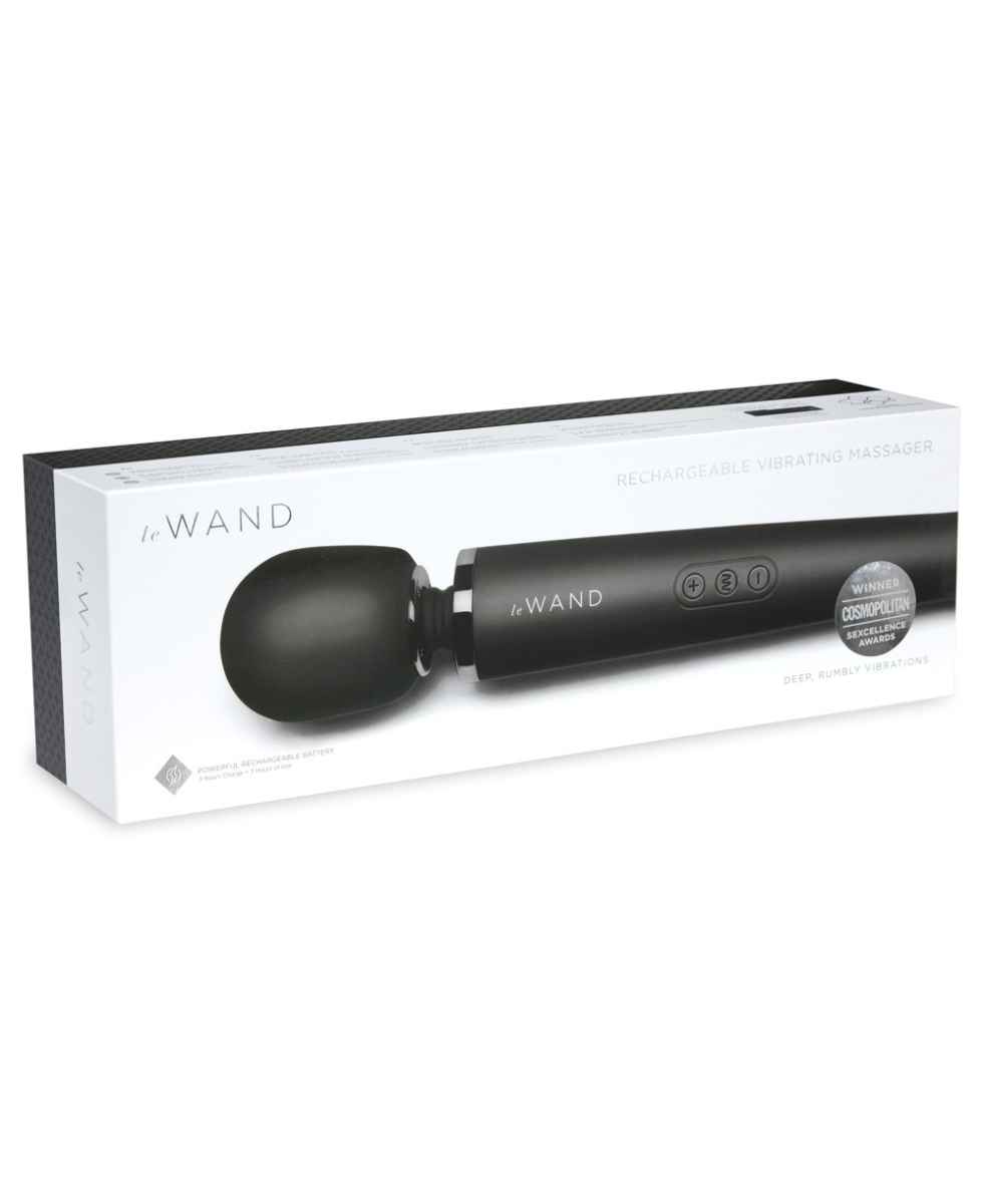  Wand rechargeable vibrant – tête large & flexible