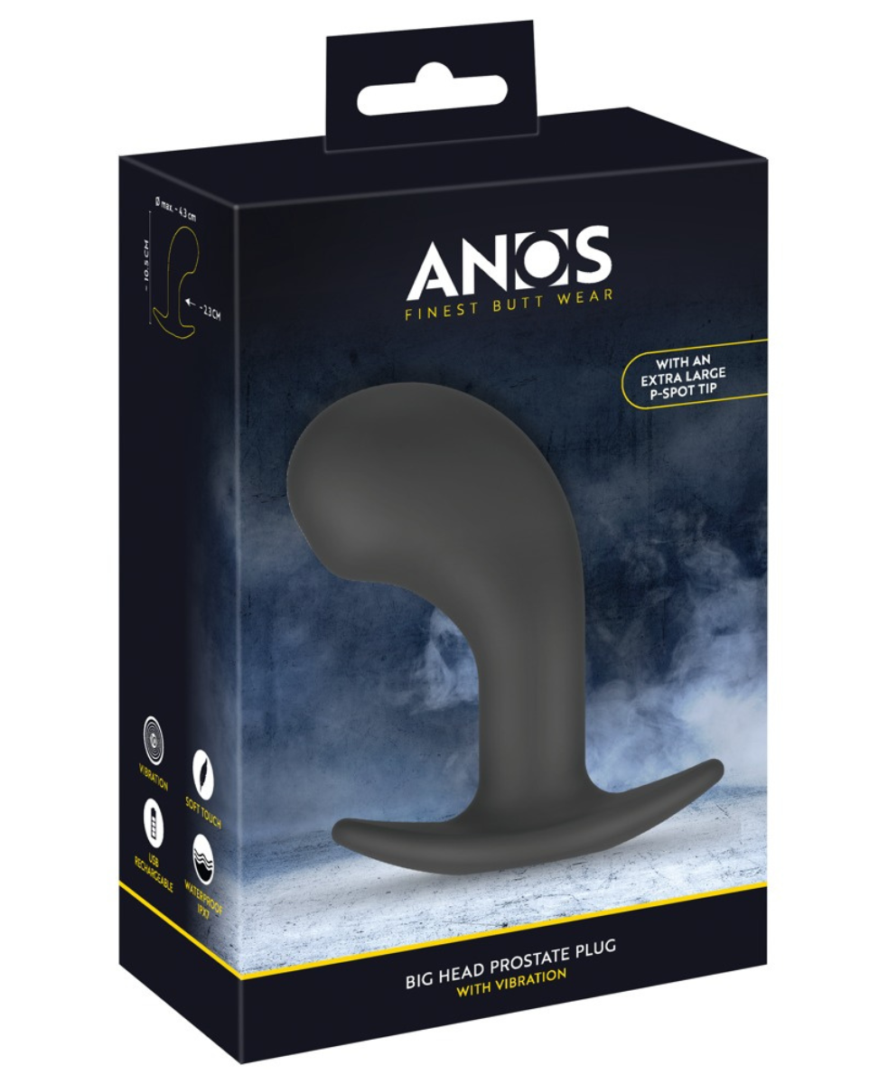 Plug prostatique vibrant – stimulation ciblée et précise