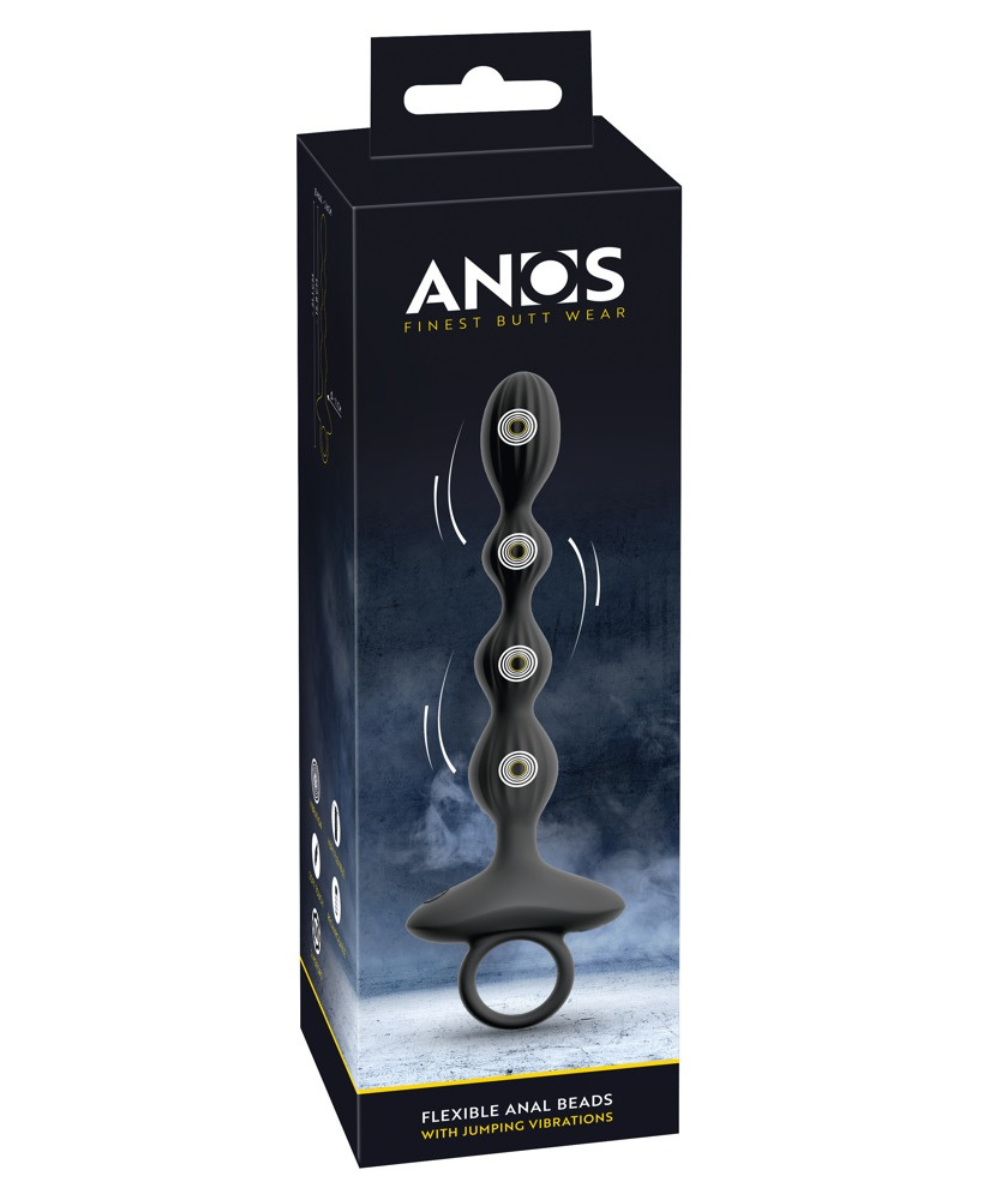 Chapelet anal vibrant – stimulation progressive multi-zones