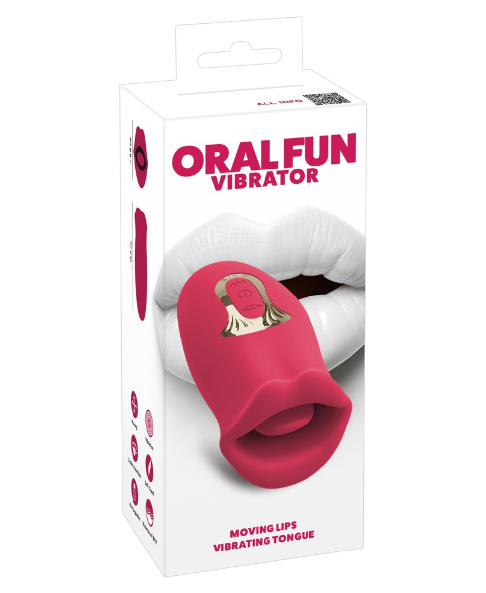 Stimulateur oral vibrant – sensations réalistes & modulables