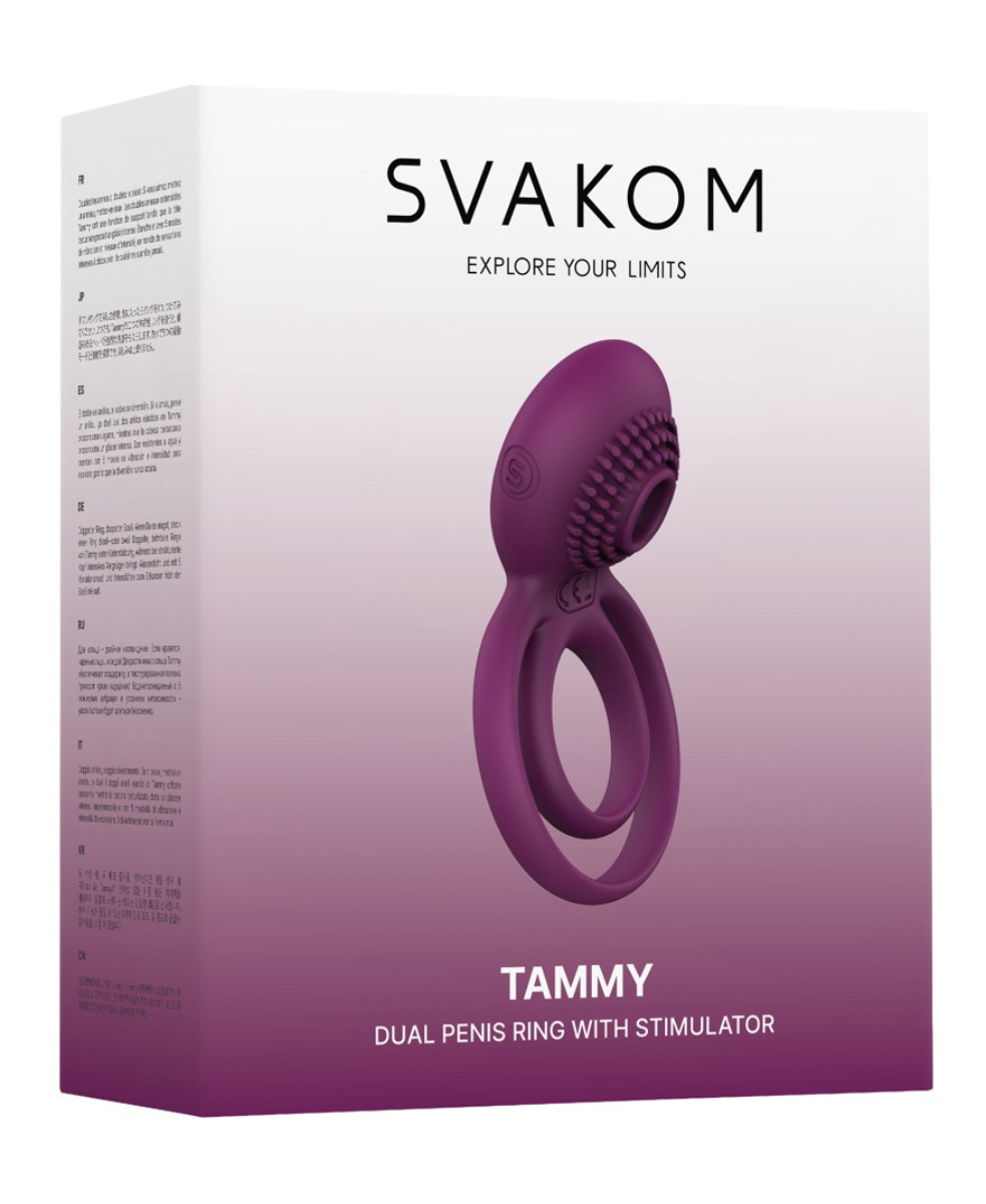 Anneau pénien vibrant double – stimulation couple