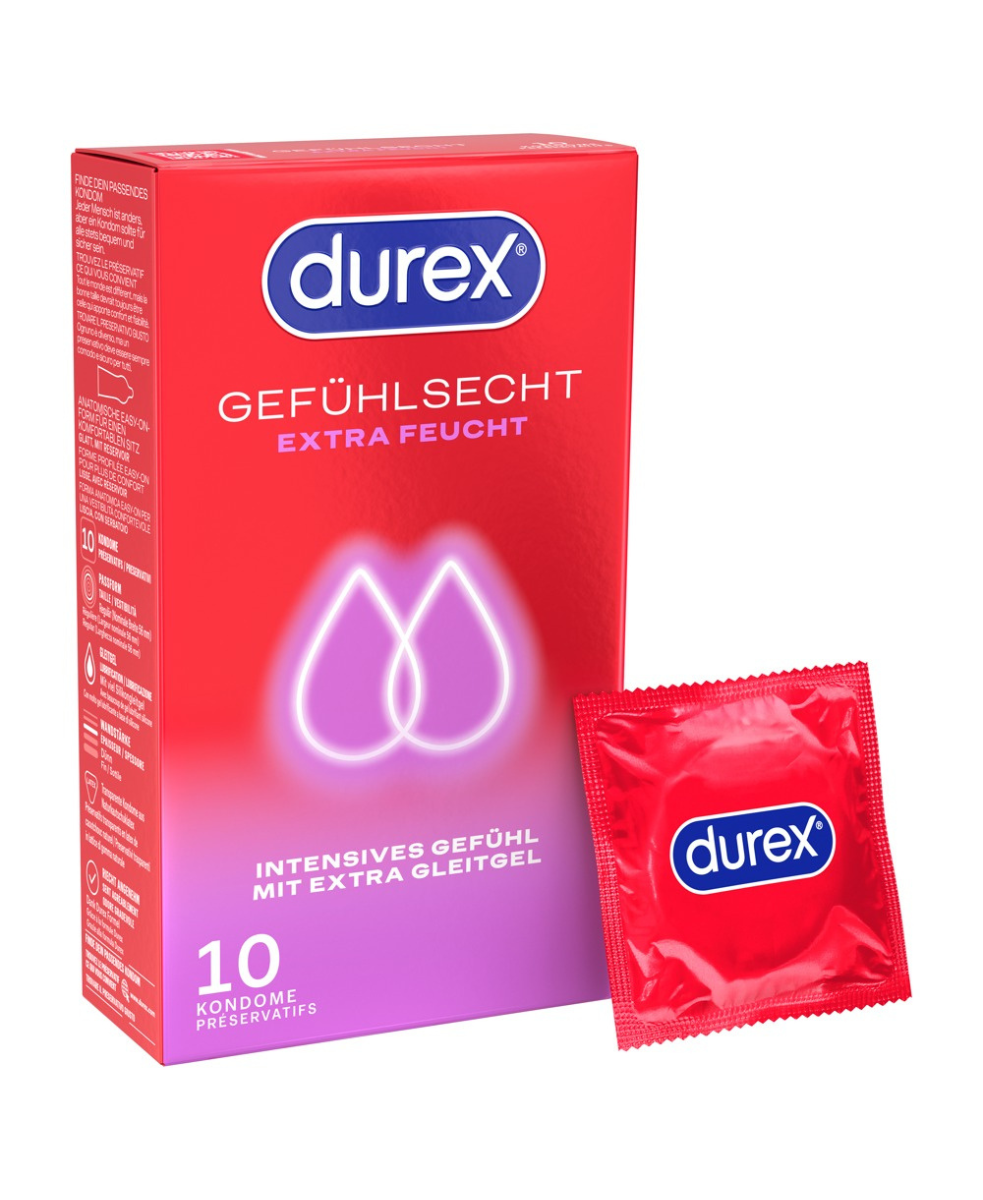 Préservatifs extra lubrifiés – glisse renforcée & confort anatomique