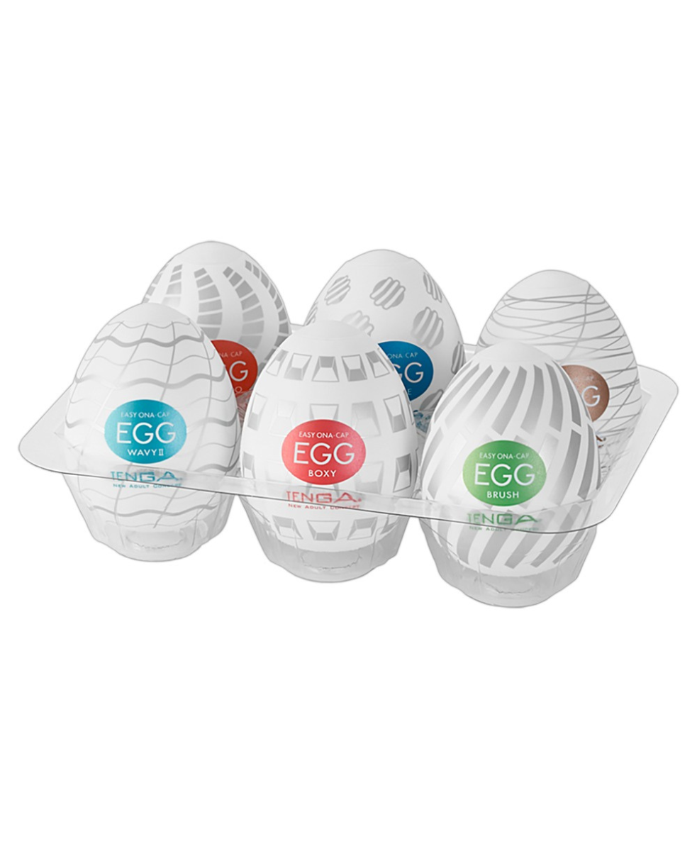 Coffret TENGA Egg New Standard – textures essentielles & sensations variées