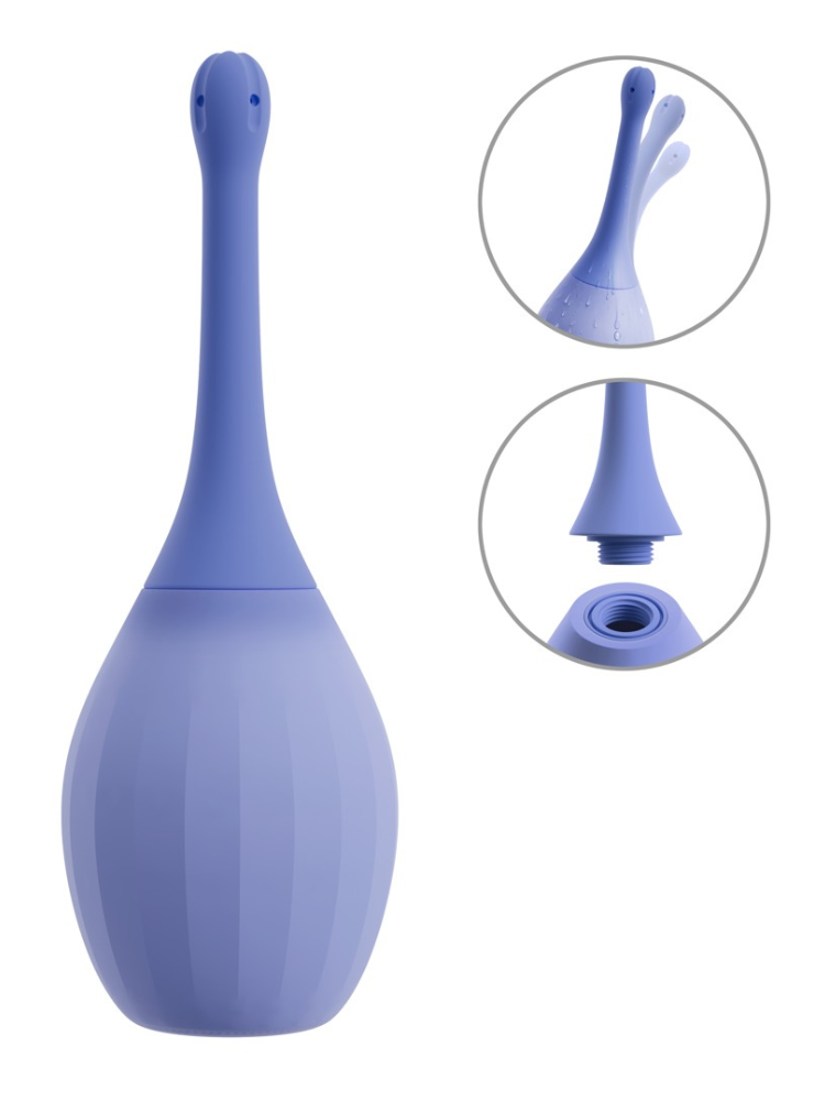 Douche anale silicone – nettoyage précis & hygiénique